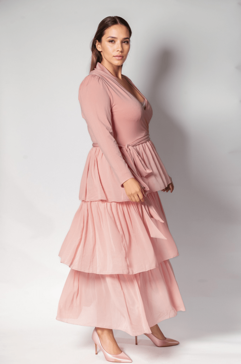 Olivia Dress Pink - Embody Women
